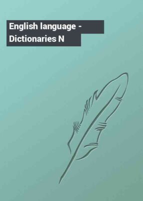 English language - Dictionaries N