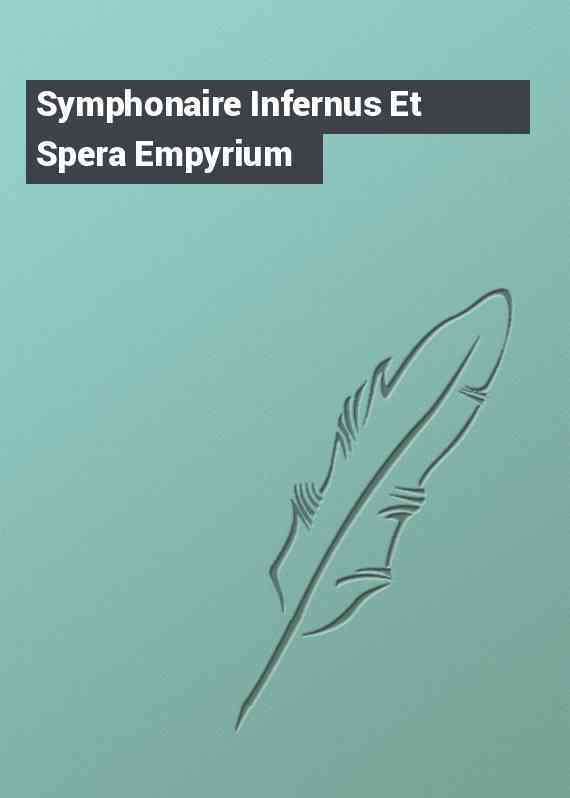 Symphonaire Infernus Et Spera Empyrium
