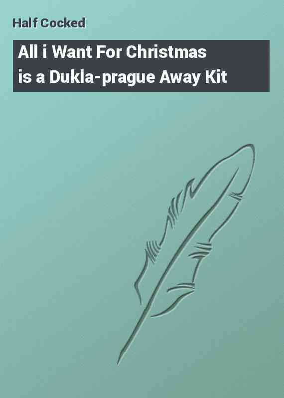 All i Want For Christmas is a Dukla-prague Away Kit