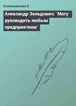 Александр Зельдович: `Могу руководить любым предприятием`