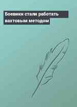 Боевики стали работать вахтовым методом