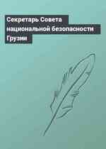 Секретарь Совета национальной безопасности Грузии