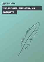 Вновь зима, внезапно, на рассвете