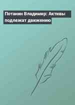 Потанин Владимир: Активы подлежат движению