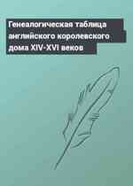 Генеалогическая таблица английского королевского дома XIV-XVI веков