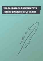 Председатель Госкомстата России Владимир Соколин