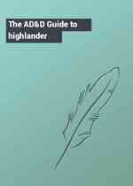 The AD&D Guide to highlander