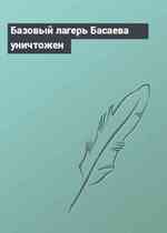 Базовый лагерь Басаева уничтожен